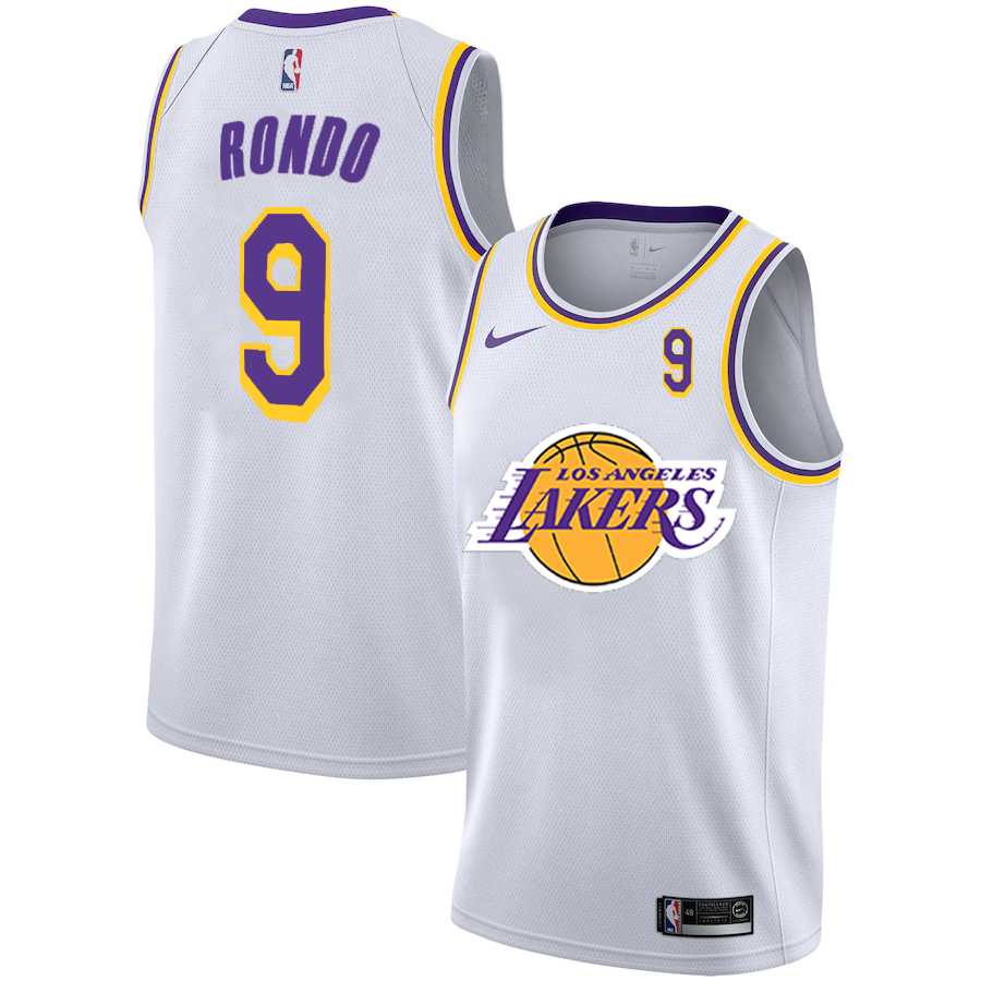 Lakers 9 Rajon Rondo White 2020-2021 New City Edition Nike Swingman Jerseys Dyin,We sell and wholesale Lakers 9 Rajon Rondo White 2020-2021 New City Edition Nike Swingman Jerseys Dyin on line form chian!